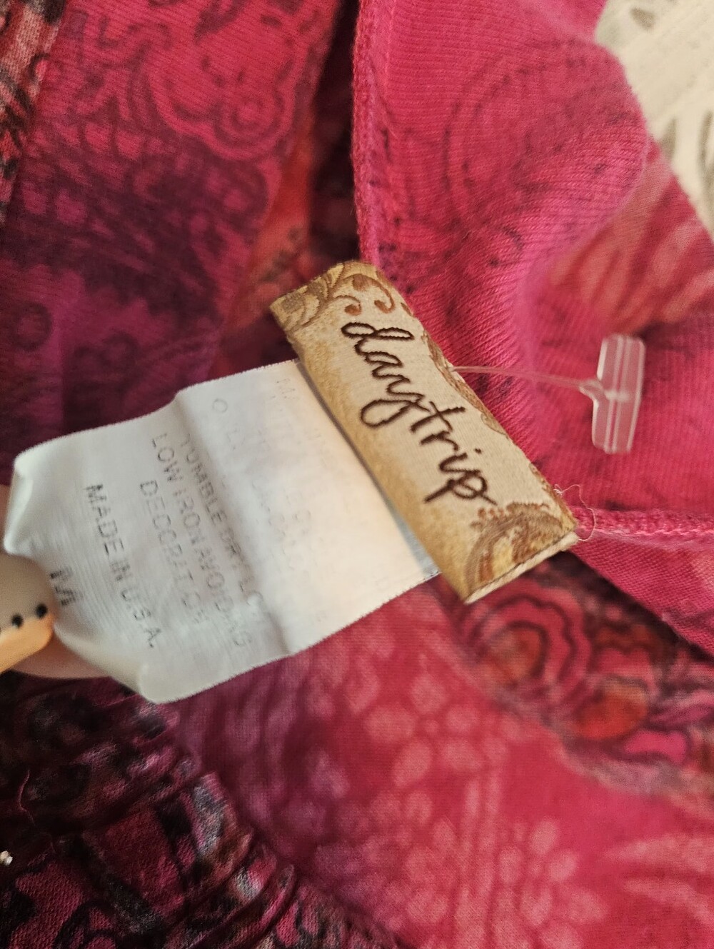 Y2k Daytrip Blouse sz Medium - Picture 3 of 4